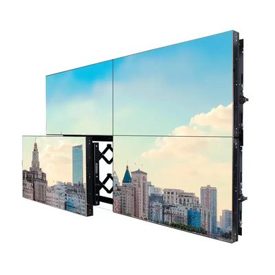 65 inch Video Wall Splicing Screen 3,5 mm 4K Resolutie LCD Wand Monitor