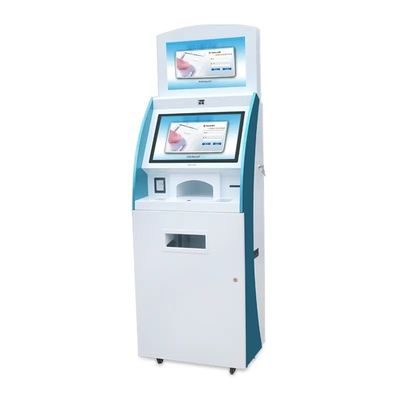 Gratis staande aanraakscherm betalingskiosk 22 inch capacitieve selfservice kiosk machine