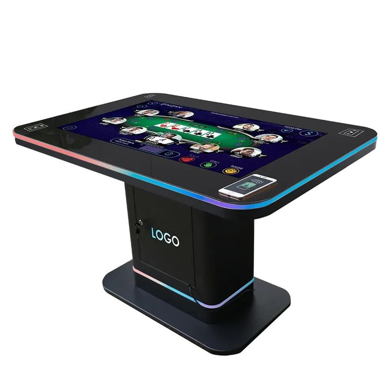 Smart Gaming Desk Interactieve touchscreen tafel 500 Nits Voor winkelcentrum