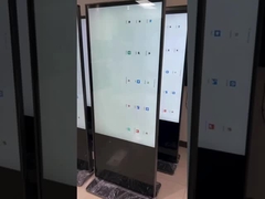 1920x1080 Gratis Staande Touch Screen Kiosk 55 Inch Airport Self Check In Kiosk