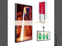 55 inch 16:9 Hoog helderheidsvideo-speler Reclame-LCD-scherm voor winkelvenster