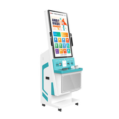 32 inch CE medische facturering touchscreen kiosk met capacitieve touch voor ziekenhuis inchecken