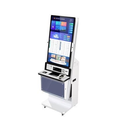 32 inch CE medische facturering touchscreen kiosk met capacitieve touch voor ziekenhuis inchecken