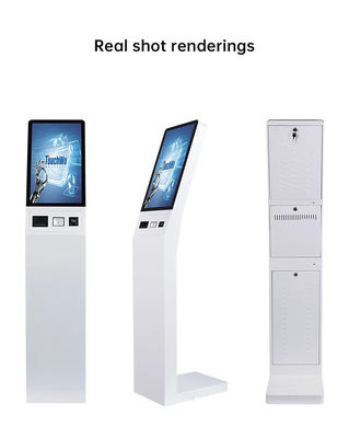 16:9 Beeldverhouding Zelfbestel Kiosk met Hoge Duurzaamheid en Snelle Bonprinter