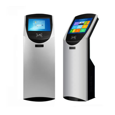 19 inch vloer staande touchscreen selfservice kiosk voor het innen van tickets met interactief display
