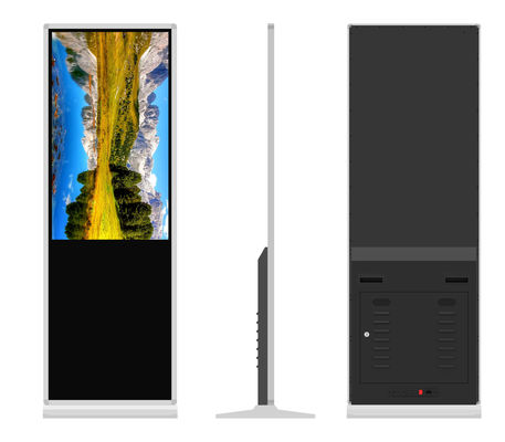 Verticale reclame-speler voor binnenruimten 43 inch HD LCD-digitale borden