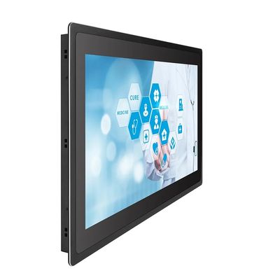 21.5 inch 1000 Nits Helderheid IP65 Voorpaneel Capacitatieve aanraakscherm Monitor met hoog helderheidsscherm
