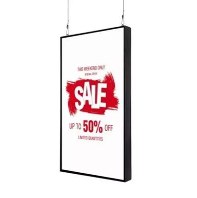 55 inch LCD-monitor met digitale borden 3000nits hoog helder advertentievenster