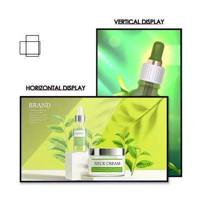 Zonlicht leesbaar Indoor Reclame Digitale signage Displays 3000nits 65 inch