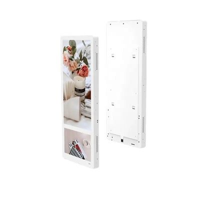 21.5 inch + 11.6 inch Lift Reclame Display met 1920*1080 resolutie Aluminium legering en 178° kijkhoek