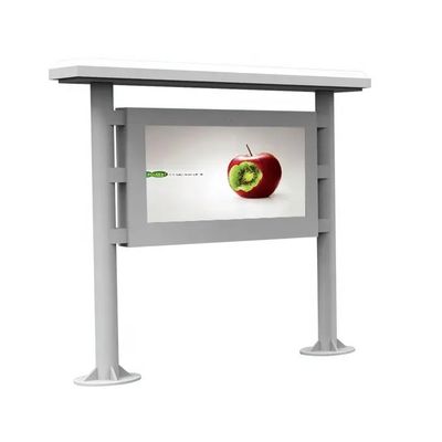 Aanraakscherm Outdoor Advertising Screen Display Kiosk IP65 Waterdicht Vrijstaand