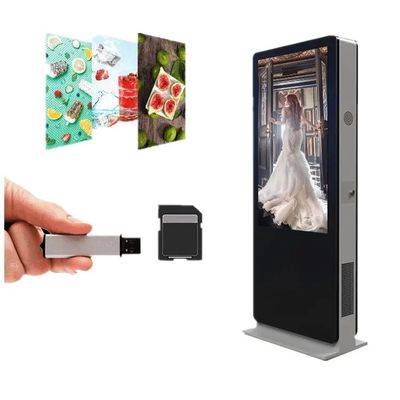 IP65 Outdoor Advertising Display Screen Advertising Display Ultra Thin ROHS