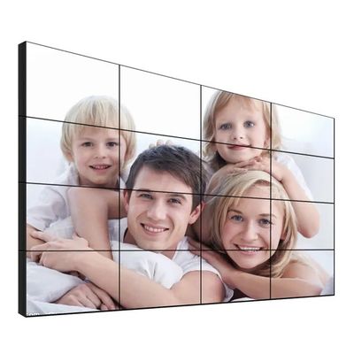 49 Inch LCD Splicing Wall Videoscherm met Ultra Smalle Bezel van 3,5 mm en 500 cd/m2 Helderheid