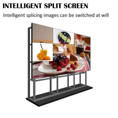 55 inch LCD Splicing Wall met 4K-resolutie en narrow edge-display voor videowandtoepassingen