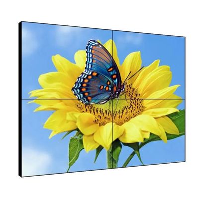 46 Inch 0.88mm LCD Splicing Wall met Ultra Smalle Rand, 500cd/m2 Helderheid en Wandmontage
