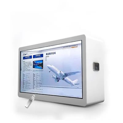 43 Inch Smart Transparante LCD Vitrine met 1920*1080 Resolutie en 450cd/m2 Helderheid Digitale Signage Box
