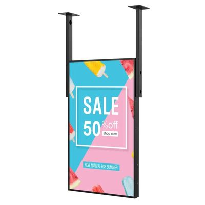 Metalen LCD-advertentie-display met een hoge helderheid van 1500 Nits en ROHS-goedgekeurd voor commerciële digitale borden