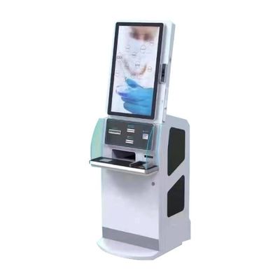 32 inch touchscreen selfservice kiosk met 67W stroom en aanpasbare functies voor ziekenhuis inchecken