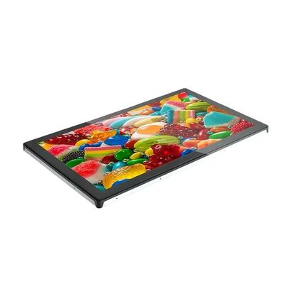 27 inch capacitieve touchscreen monitor waterdicht IP65 voorkant