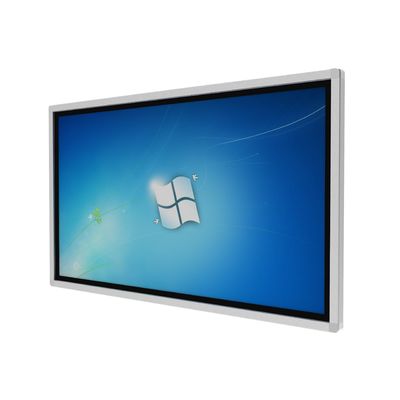 55 Inch Touchscreen Digitale Kiosk met Infrarood Touch en Windows OS All-in-One Computer