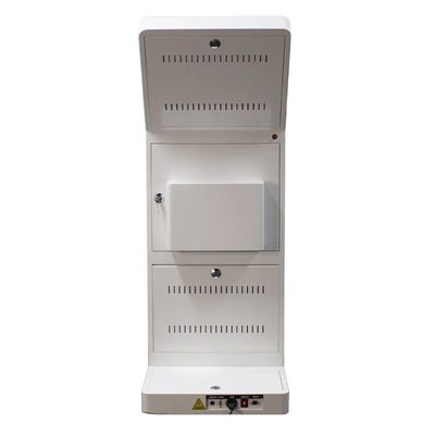 21,5-inch vloerstaande kiosk met touchscreen, IC-kaartlezer en QR-codescanner
