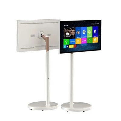 24 inch draagbare vloerstand aanraakscherm digitale kiosk met Android NFC en aanpasbaar scherm