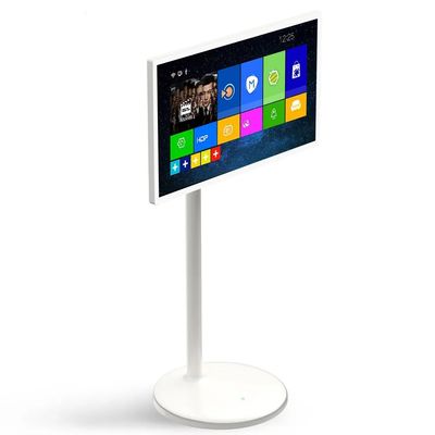 24 inch draagbare vloerstand aanraakscherm digitale kiosk met Android NFC en aanpasbaar scherm
