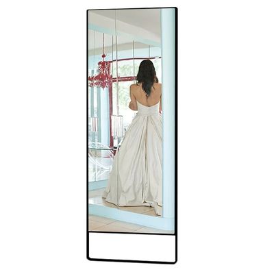 43 inch slimme fitness spiegel met Android 7.1 RK3288 en aangepaste helderheid LCD advertentie display