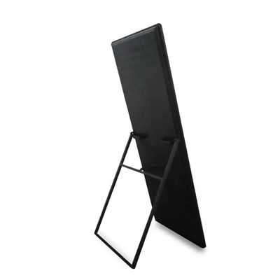 43-inch draagbaar staand LCD-reclamescherm met 1920 x 1080 resolutie voor beurzen en winkels