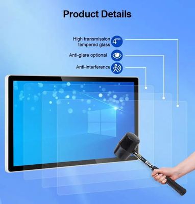 15,6-inch capacitief aanraakscherm monitor met 1920x1080 resolutie en multi-touch voor industrieel display
