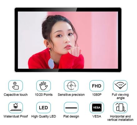 15,6-inch capacitief aanraakscherm monitor met 1920x1080 resolutie en multi-touch voor industrieel display