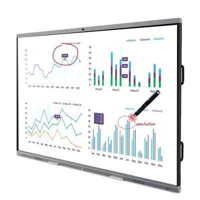 85 Inch 4K Ultra HD Digitale Interactieve Whiteboard met Videoconferencing voor Vergaderruimtes