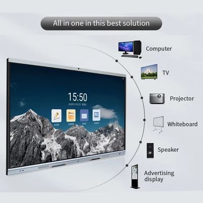 85 Inch 4K Ultra HD Digitale Interactieve Whiteboard met Videoconferencing voor Vergaderruimtes
