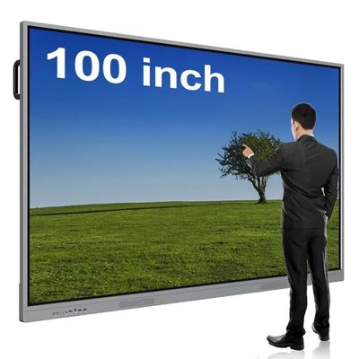 100 Inch Full HD Multi-touch Digitale Interactieve Whiteboard Smart Flat Panel Touchscreen Monitor