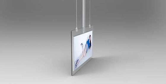 55 Inch Dubbel Scherm Hoge Helderheid Reclame Display LCD Speler met 1500 Nits Helderheid