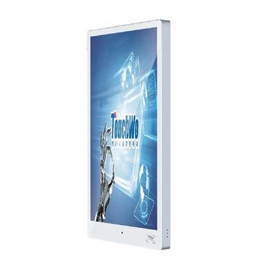 24 Inch Wandmontage Touchscreen Selfservice Kiosk met IC-kaartlezer en optionele camera