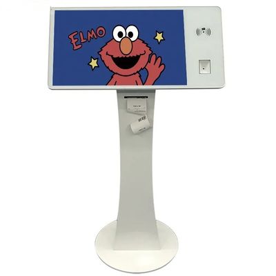 22 inch capacitieve aanraakscherm zelfbedieningskiosk met QR-code scanner en aanpasbare opties