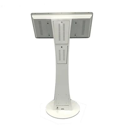 22 inch capacitieve aanraakscherm zelfbedieningskiosk met QR-code scanner en aanpasbare opties