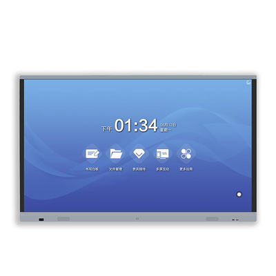65 inch Infrarood Touch Screen Monitor Draagbaar All-in-One Touch Kiosk 350 Cd/M2