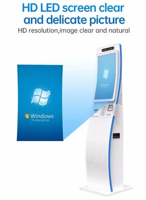 22 inch / 32 inch Touch Screen Self Service Kiosk met aanpasbare software en ondersteuning voor meerdere betalingen voor geautomatiseerde service stations