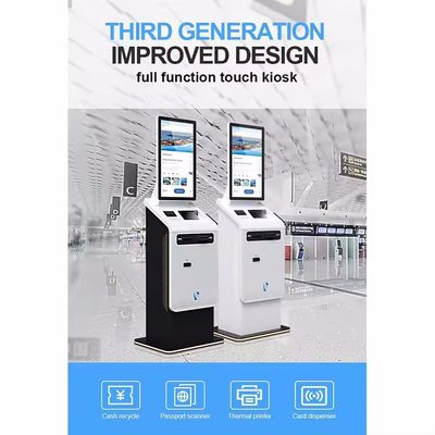Aanpasbaar aanraakscherm zelfbediening terminal kiosk softwarebeheer