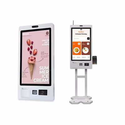 22 inch Touch Screen Self Service Kiosk met aanpasbare software en onderhoudsarme interactieve kiosk systeem