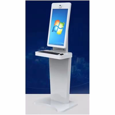 32 inch metalen behuizing aanraakscherm Digitaal kiosk met Windows 10 en geïntegreerde toetsenbordmuis