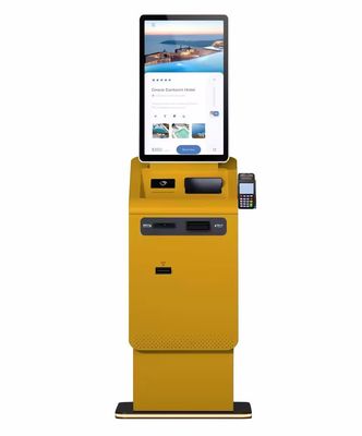 Zelfbedieningskassa Kiosk Touchscreen Monitor met 1920 X 1080 Resolutie en Breed Temperatuurbereik (-10°C~60°C) met Meerdere Ingangen (HDMI, VGA, USB)