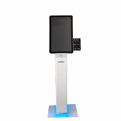 Touchscreen Digitale Kiosk met Intel Core I3 Processor 128 GB SSD-opslag en ingebouwde luidsprekers