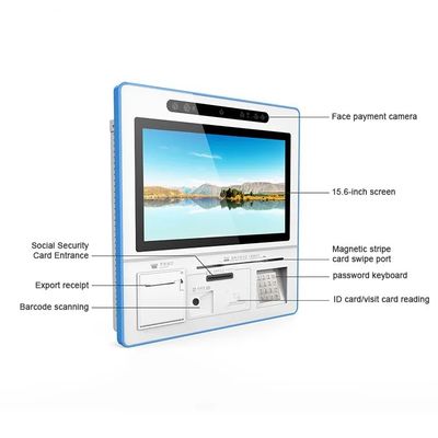 Hoge Helderheid 300cd/m2 Touchscreen Monitor met 1920 X 1080 Resolutie en 5ms Reactietijd