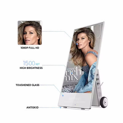 43 inch LCD advertentie scherm met 1920x1080 resolutie en 450cd/m2 helderheid voor High Impact Digital Signage