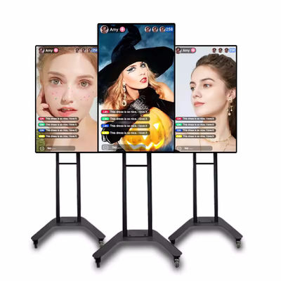 LCD-advertentiebeeldscherm met hoog contrast met 178° kijkhoek en 110-240V stroomvoorziening voor commerciële digitale signage
