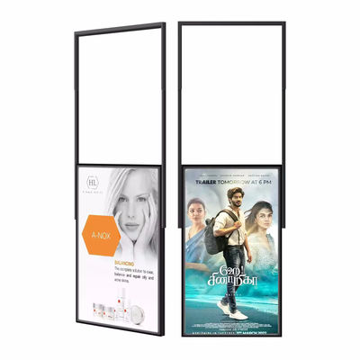 Hang Installatie Hoog helderheids advertentie display IJzer materiaal Wifi Informatie release