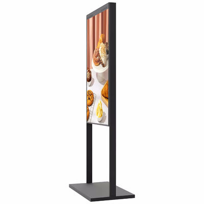 65 Inch Hoge Helderheid Reclame Display met 2000-3000 Nits Helderheid en 178° Kijkhoek voor Winkelruit Digitale Bewegwijzering